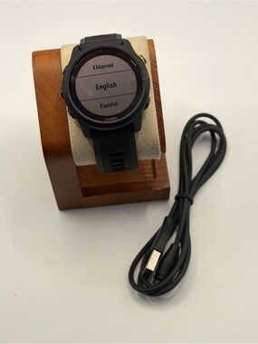 Garmin Forerunner 745 (new, Charger included, black/green, smart watch)